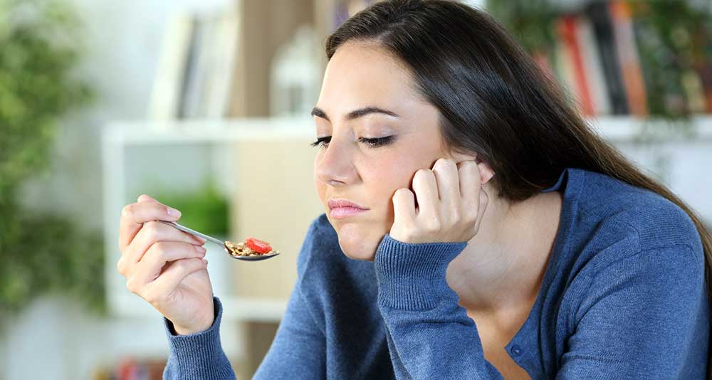 میل به غذا نداشتن