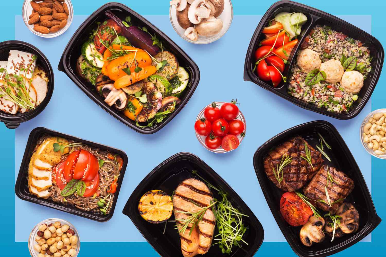 غذاهای رژیمی بدنسازی و گریل شده