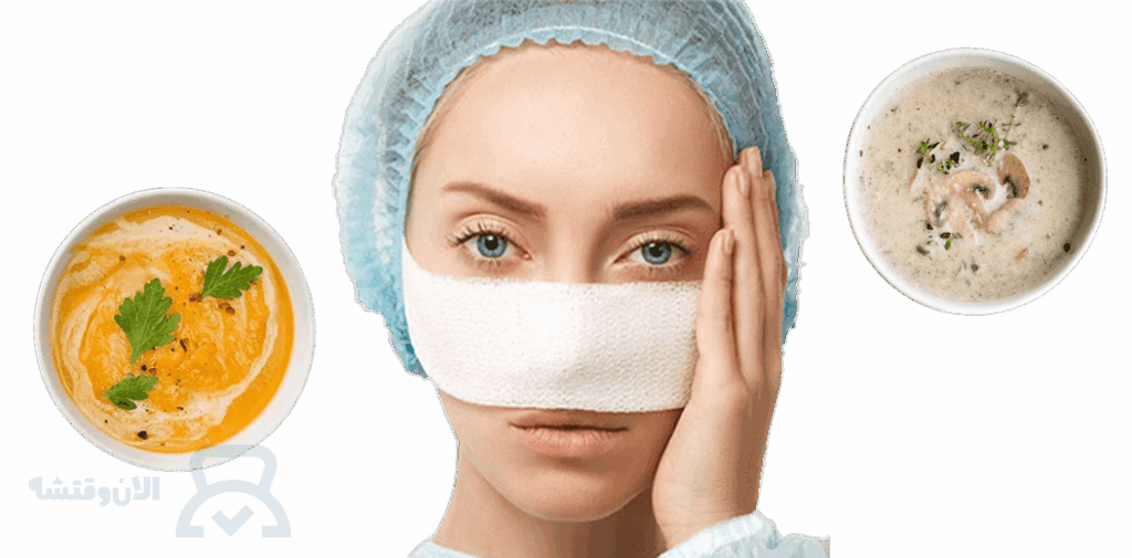 تغذیه بعد از عمل بینی